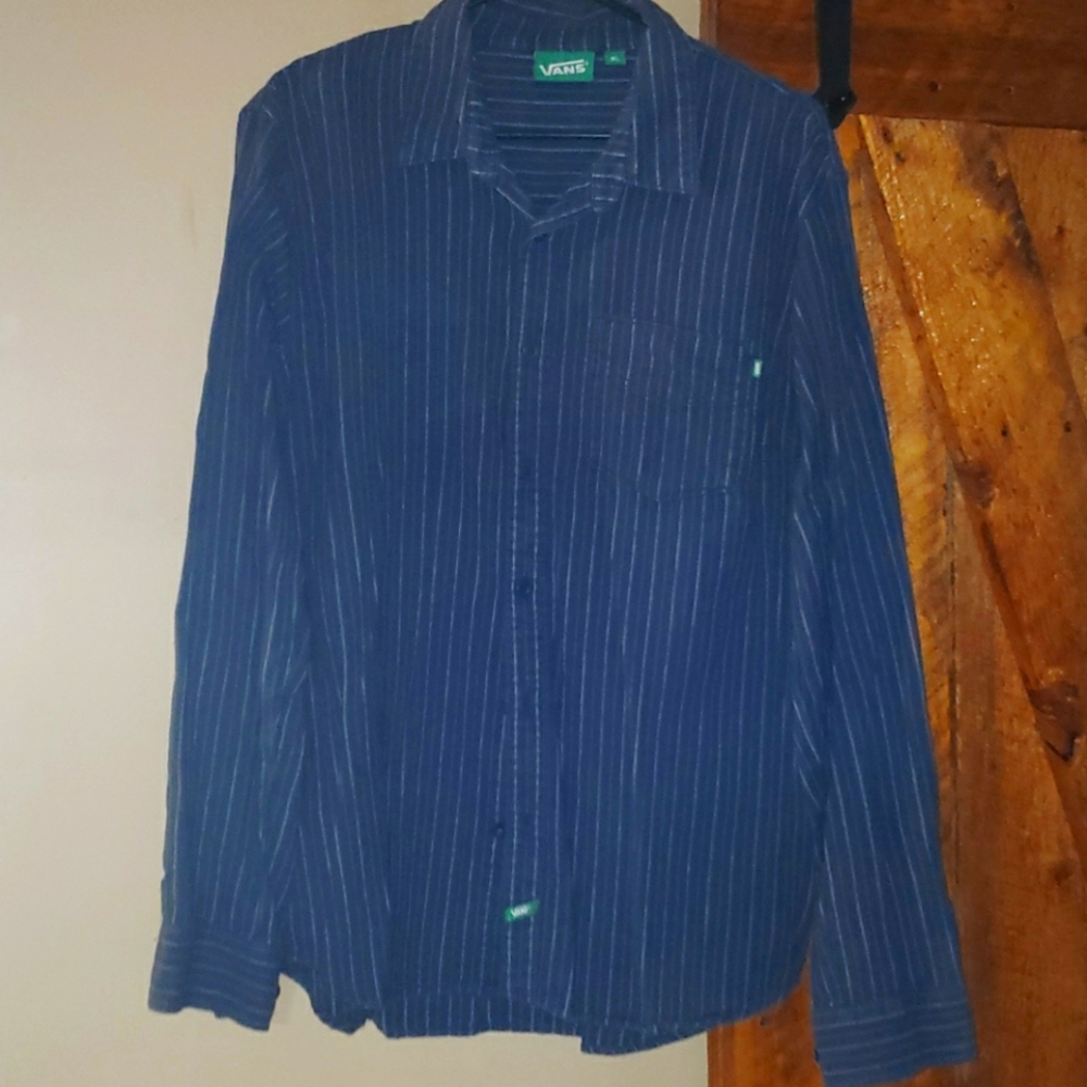 Mens Vans Button up Shirt